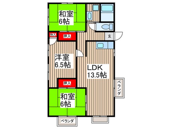 スピ－ド南浦和第５の物件間取画像